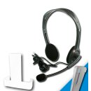 Headset & Belt Clip Bundle for AVM Fritz!Fon X6 white