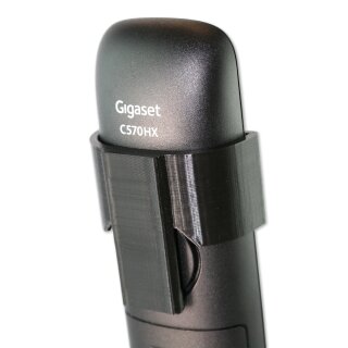 Gürtelclip für Gigaset C570,  C575, E390, E370, A690, AS690 aus 3D Druck