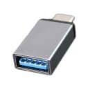 USB-C auf USB-A Buchse Adapter Verschiedene Farben USB 3.0 für Mobiltelefon PC Mac Tablet