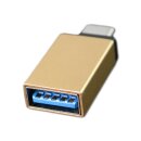 USB-C zu USB-A Buchse Adapter verschiedene Farben USB 3.0...