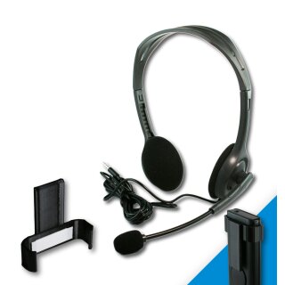 Headset + Gürtelclip Bundle für AVM FritzFon C5